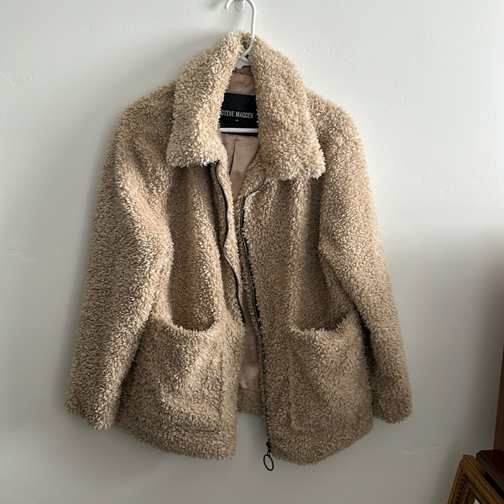 Steve Madden Teddy coat